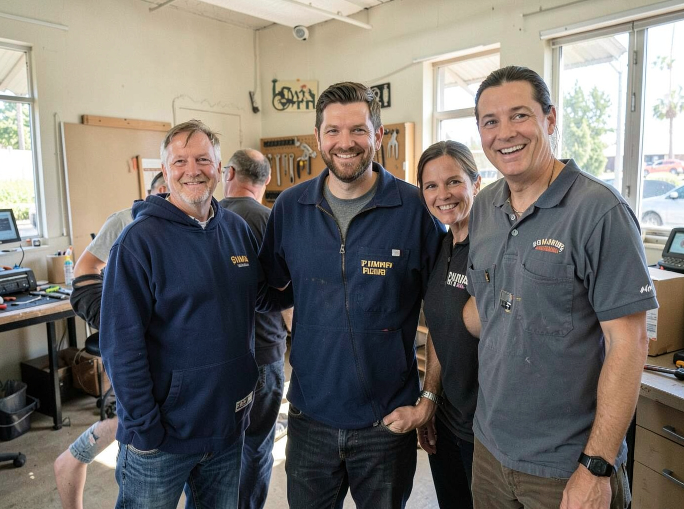 The Anaheim Plumbing Service team at work in Anaheim