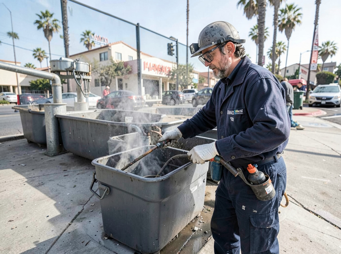 Grease Trap Cleaning in Anaheim