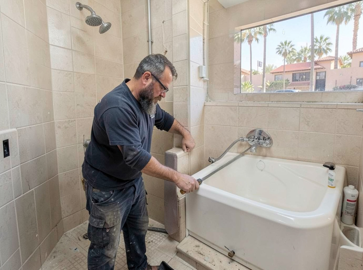Shower and Bathtub Repair in Anaheim