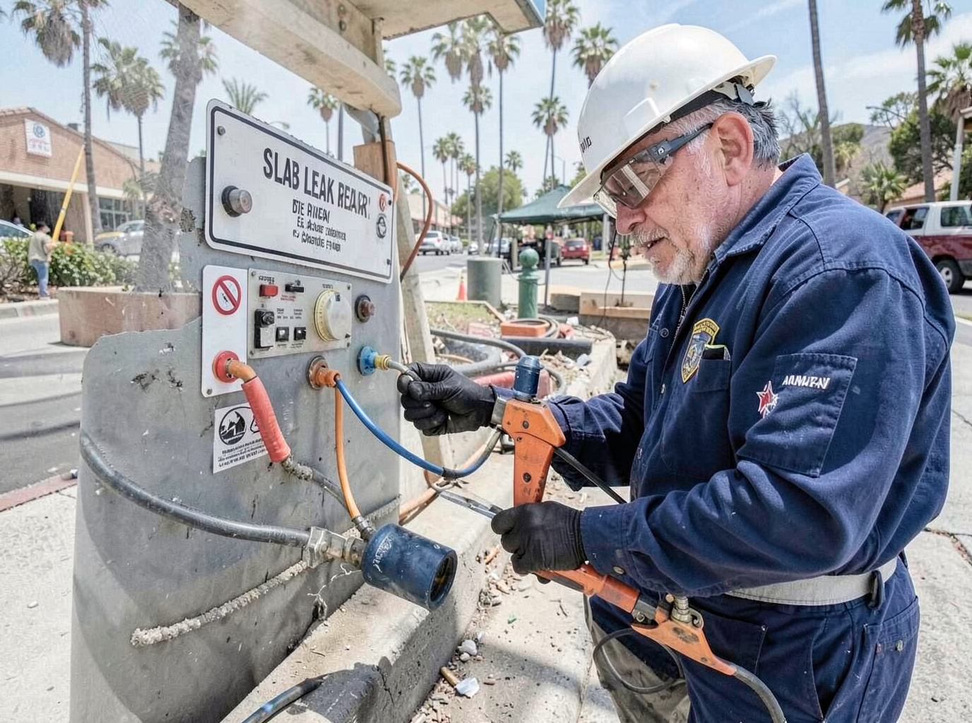Slab Leak Detection and Repair in Anaheim